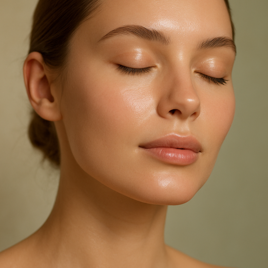 Clear, even-toned skin after a professional skin correction treatment at Nuda Beauty Lab in Scarborough